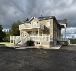 Detached 2 storey 6 Bedroom house with finished basement with 10 Acre land