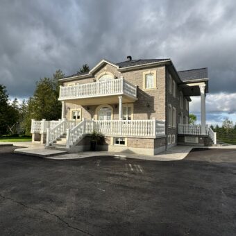 Detached 2 storey 6 Bedroom house with finished basement with 10 Acre land