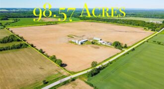 98.57 Acre Farm With House, 3 Barns, 1 Huge Workshop in Clearview, Ontario