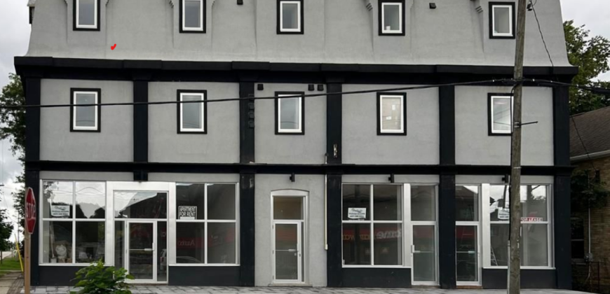 Investment property, This property features 4 apartments and 3 street level commercial spaces