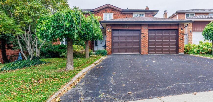 153 Anastasia Terr, Mississauga, Ontario, L5B 3A5